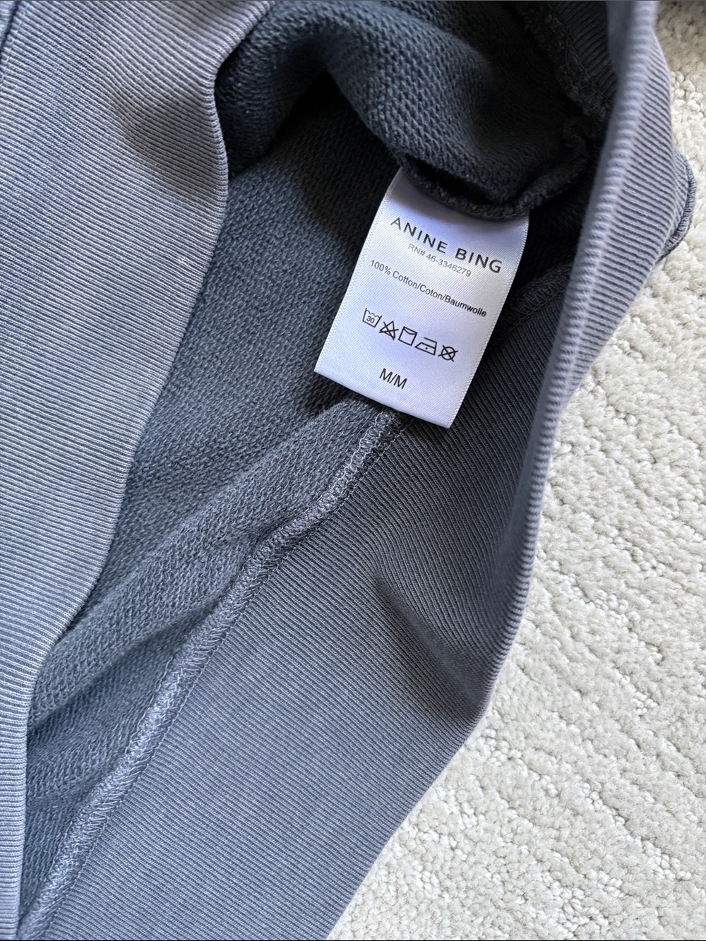 Anine Bing Vintage Swestshirt - Picture 3 of 7